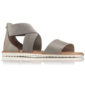 Sorel Ella Sandal gray- size 8